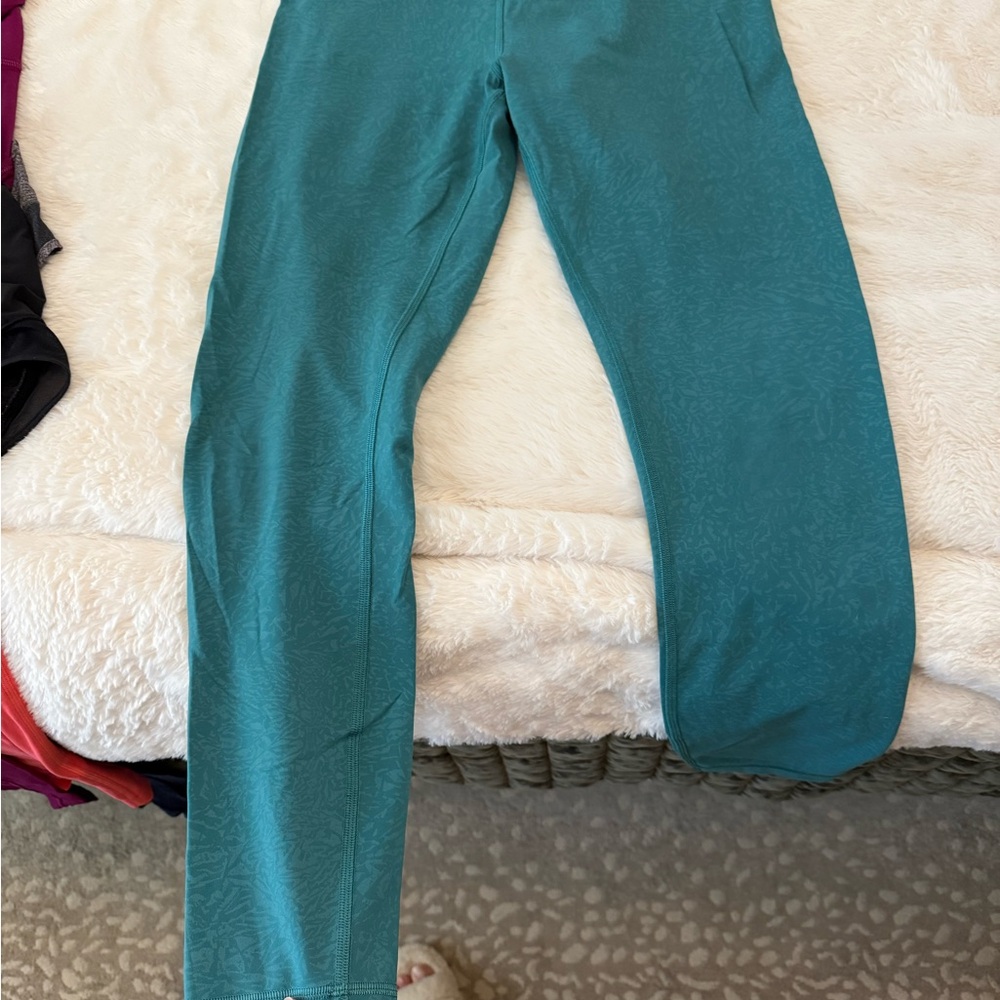 Lululemon Athletica Teal Leggings